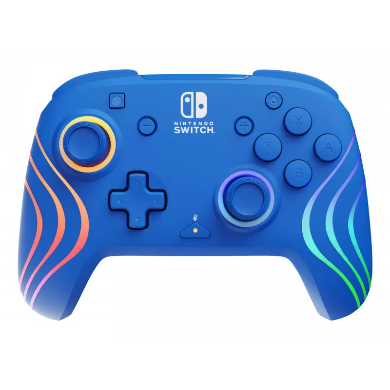 PDP Afterglow Wave Mėlyna USB Gamepad Analogue / Digital Nintendo Switch, Nintendo Switch OLED