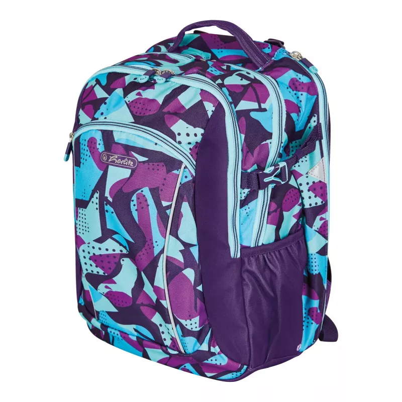 Mokyklinė kuprinė Herlitz Ultimate CamoPurple