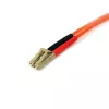 StarTech.com 10 m šviesolaidinis kabelis - daugiamodis dvipusis 50/125 - LSZH šviesolaidinis jungiamasis laidas - LC/LC