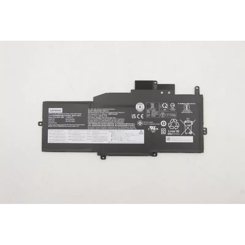 Vidinė baterija Lenovo 5B10W13963 48,2 Wh ličio jonų, skirta suderinamiems Lenovo nešiojamiesiems kompiuteriams