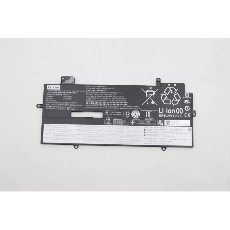 Nešiojamojo kompiuterio baterija Lenovo 57Wh modelis 5B10W13974 suderinamiems Lenovo nešiojamiesiems kompiuteriams