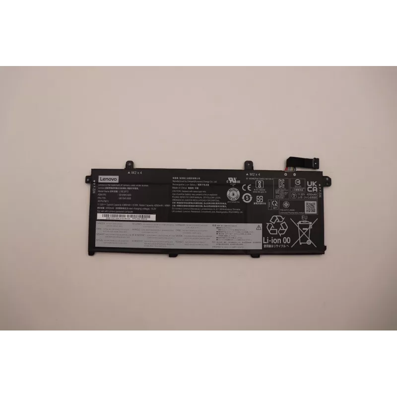 Vidinė ličio jonų nešiojamojo kompiuterio baterija Lenovo 50Wh 5B10W51830