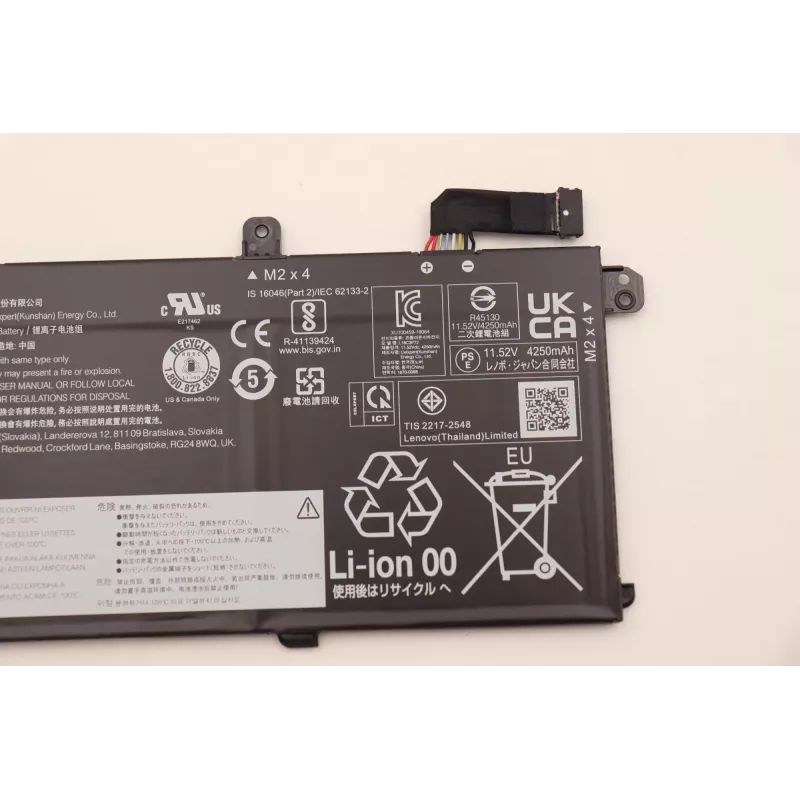Vidinė ličio jonų nešiojamojo kompiuterio baterija Lenovo 50Wh 5B10W51830