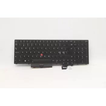 Klaviatūra Lenovo 5N20Z74856 Nordic, skirta ThinkPad P15 Gen 1