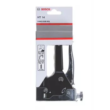 Bosch 0 603 038 001 rankinė segtuvas Juoda, Nerūdijantis plienas