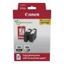 “Canon PG-585/CL-586 PVP” rašalo kasetė 2 vnt. Originali juoda, žalsvai mėlyna, purpurinė, geltona