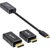 InLine USB ekrano keitiklių rinkinys 6 viename, 4K/60Hz, juodas