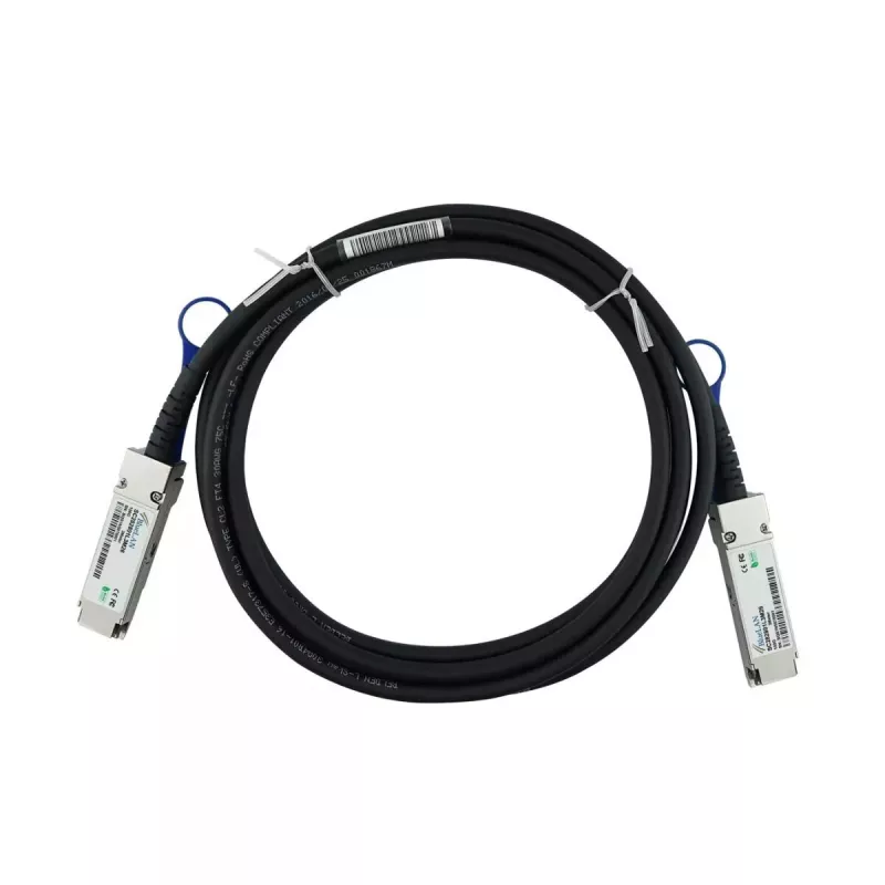 BlueOptics 693D1-BL InfiniBand / šviesolaidinis kabelis 0,5 m QSFP28 juodas