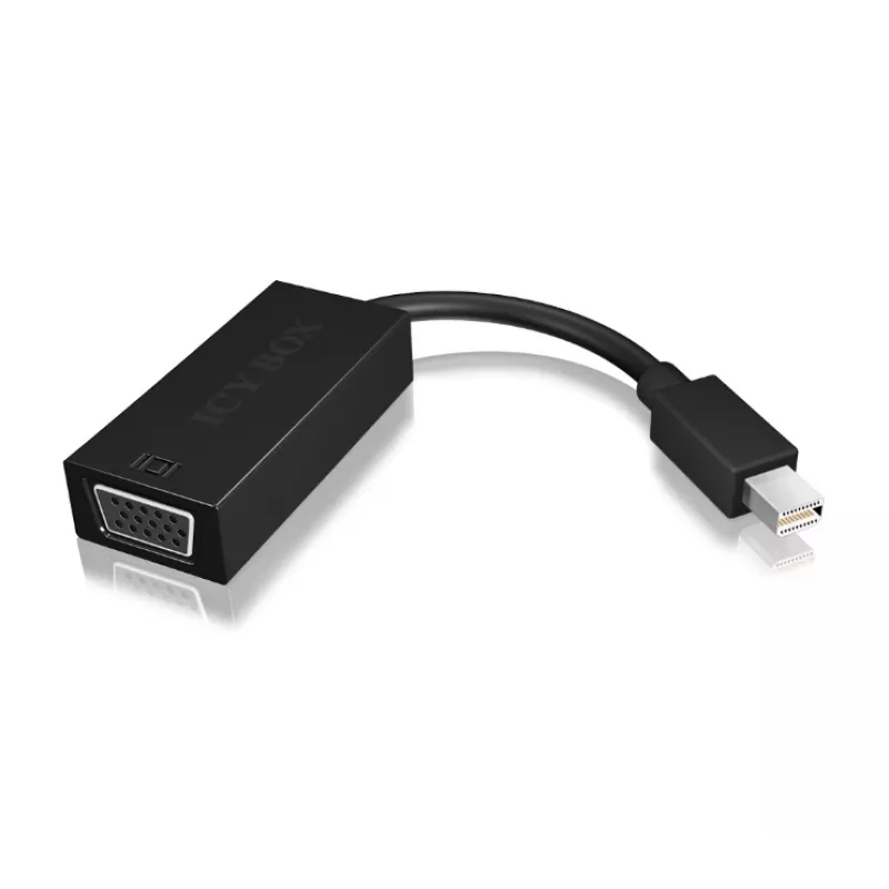 ICY BOX IB-AC504 VGA (D-Sub) Mini DisplayPort juoda