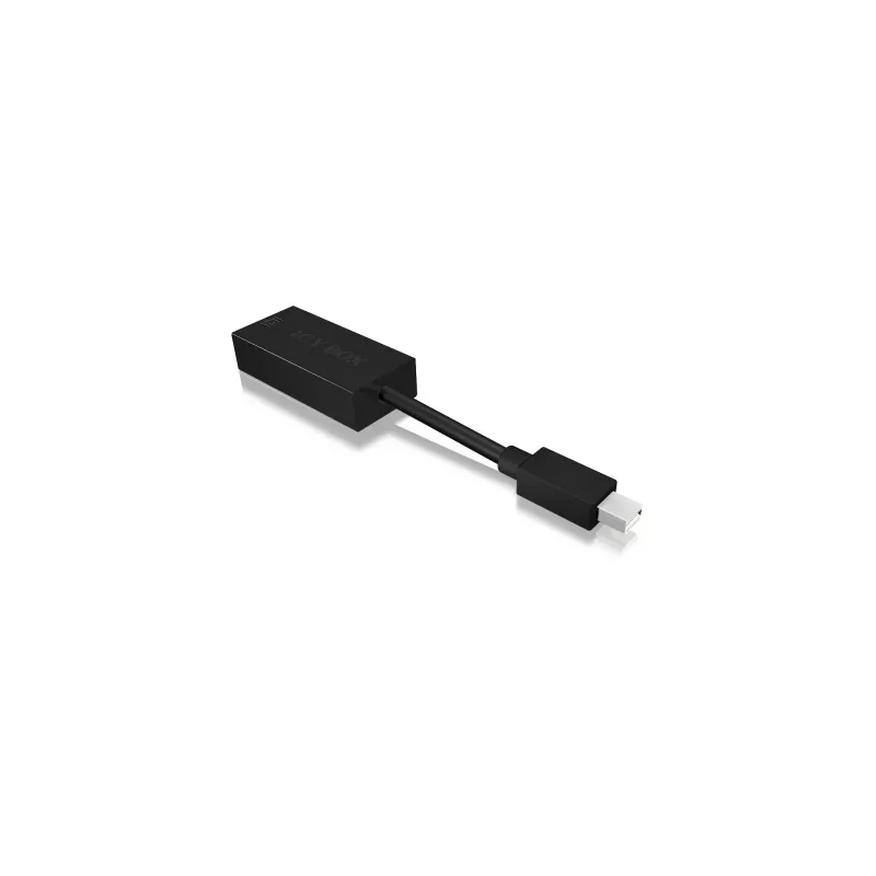 ICY BOX IB-AC504 VGA (D-Sub) Mini DisplayPort juoda