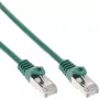 InLine komutacinis kabelis F/UTP Cat.5e žalias 10m, 10 m, Cat5e, F/UTP (FTP), RJ-45, RJ-45, Žalias