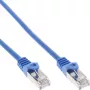 InLine komutacinis kabelis F/UTP Cat.5e mėlynas 3 m, 3 m, Cat5e, F/UTP (FTP), RJ-45, RJ-45, Mėlyna