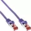 komutacinis kabelis InLine Cat6 S/FTP PiMF RJ-45–RJ-45 250MHz PVC Violetinis 1.5m