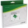 “InLine 2+2ports USB 3.0” prieglobos valdiklis, PCIe, su SATA maitinimu ir LP laikikliu