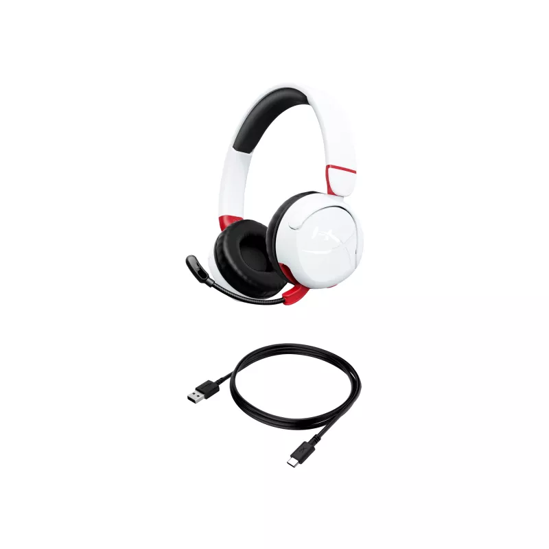 HyperX Cloud Mini - belaidės žaidimų ausinės (baltos)