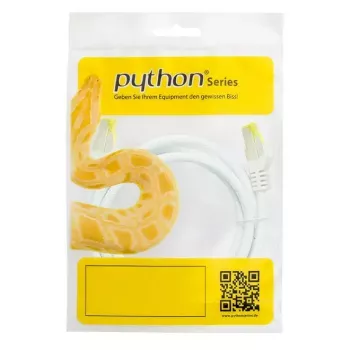 Tinklo kabelis Python 8070PY-075W RJ-45 Cat7 7,5 m Baltas
