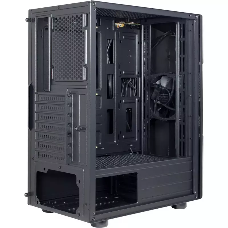 PC korpusas Inter-Tech IT-3306 CAVY Tower juodas