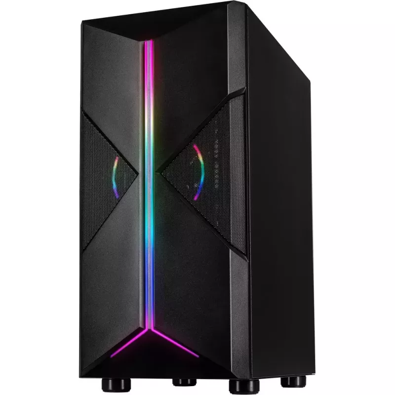PC korpusas Inter-Tech IT-3306 CAVY Tower juodas