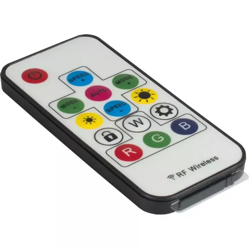 Ventiliatorius Inter-Tech RS-04 RGB kompiuterio korpusui 12 cm juodas