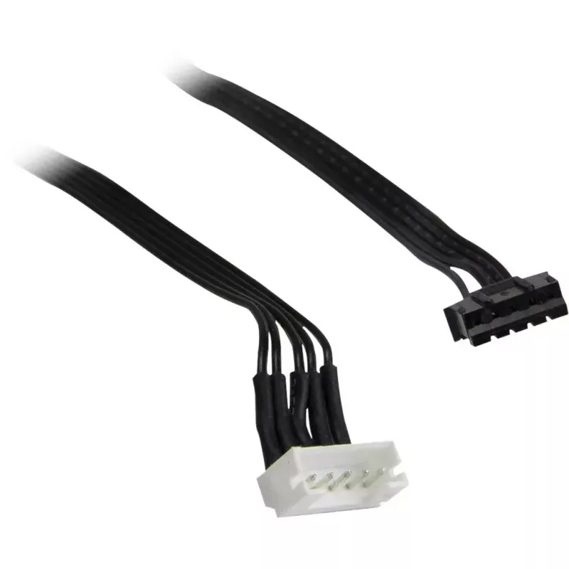 Ventiliatorius Inter-Tech RS-04 RGB kompiuterio korpusui 12 cm juodas