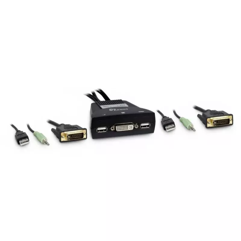 KVM jungiklis Inter-Tech KVM-LS-21DA DVI