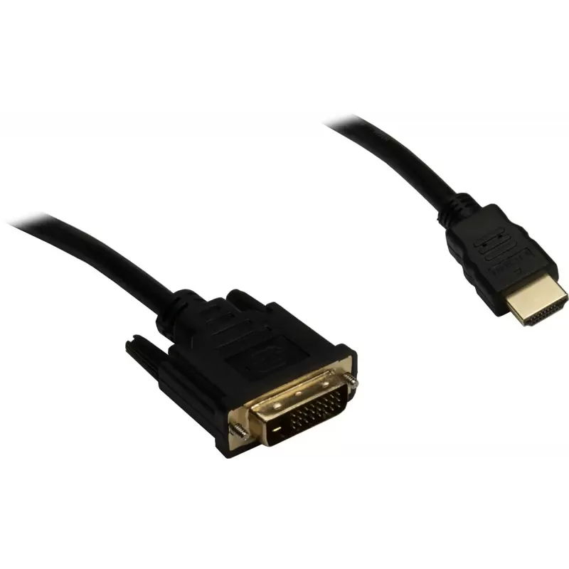 Sąsajos adapteris INTER-TECH KT-150D — RJ-45 (moteriška) į DVI‑D, laidinis, maks. 1980×1080, komplekte USB A–B kabelis, metalinis, juodas