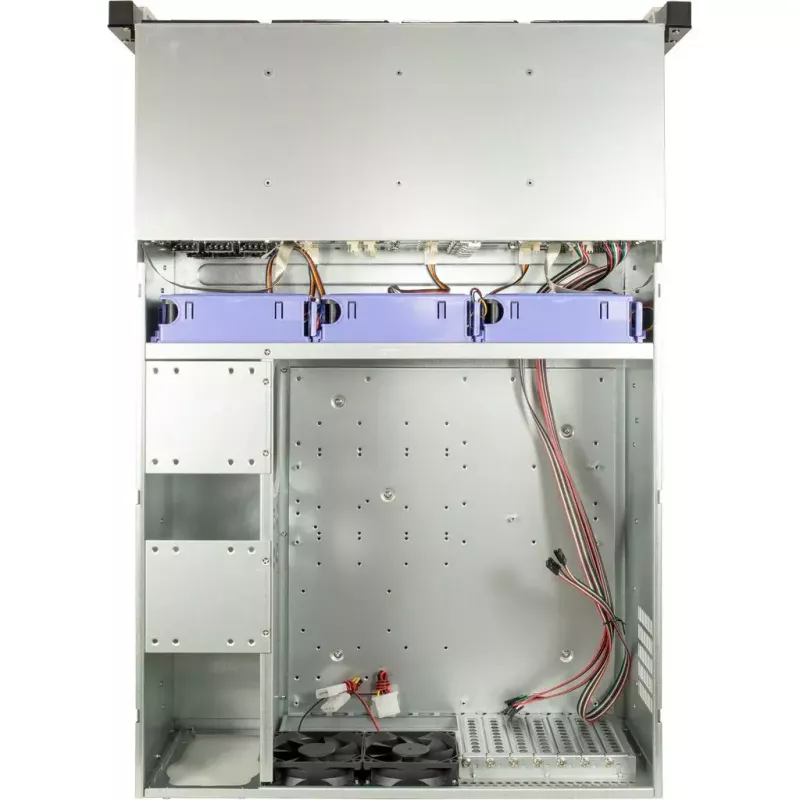 HDD korpusas Inter-Tech 4U-4724 pilkas 2,5/3,5 colio