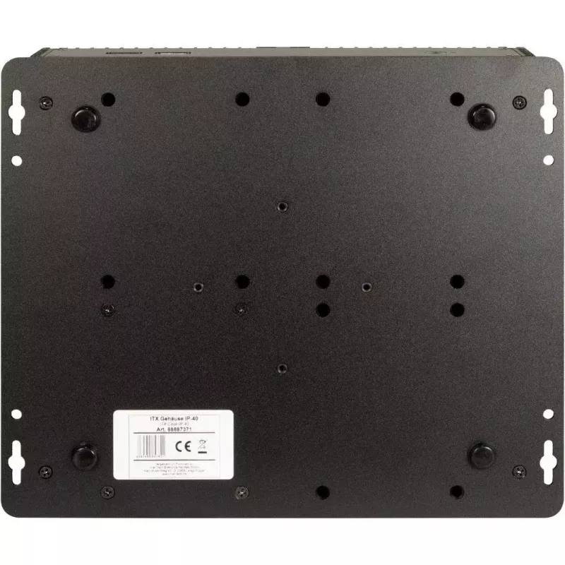 PC korpusas Inter-Tech IP-40 mažos formos, juodas