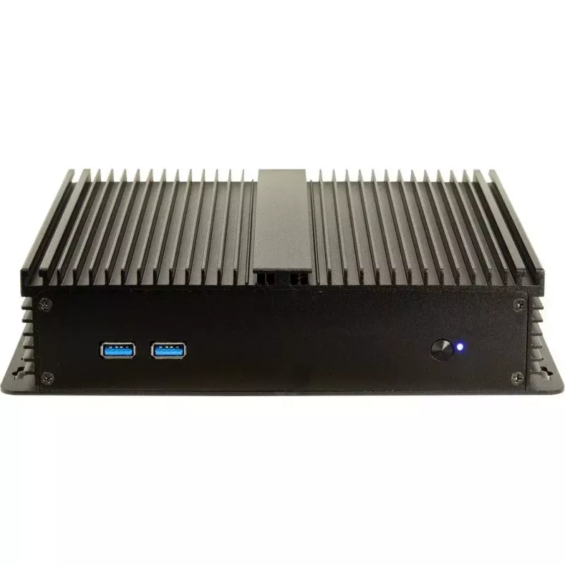 PC korpusas Inter-Tech IP-40 mažos formos, juodas