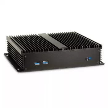 PC korpusas Inter-Tech IP-40 mažos formos, juodas