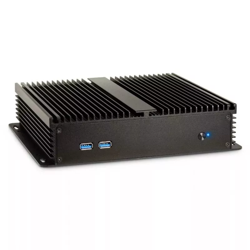 PC korpusas Inter-Tech IP-40 mažos formos, juodas