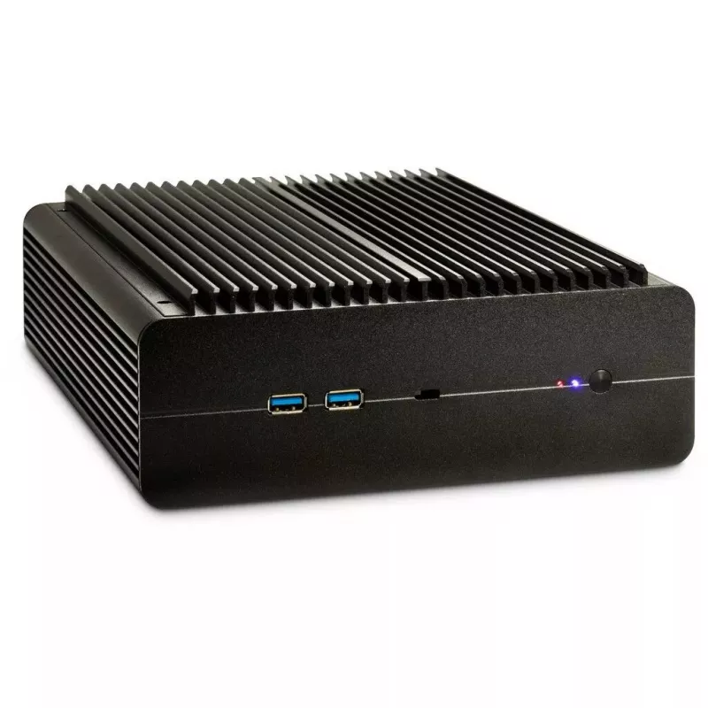 PC korpusas Inter-Tech IP-60 Small Form Factor, juodas