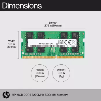 Memory Module HP 16GB DDR4 3200 SODIMM