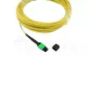BlueOptics InfiniBand šviesolaidinis kabelis 5 m MTP 4x LC žalias