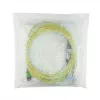 BlueOptics InfiniBand šviesolaidinis kabelis 5 m MTP 4x LC žalias