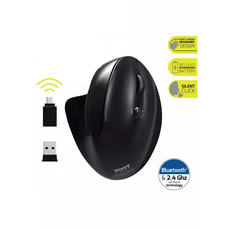 Port Designs 900706-BT RF belaidė + Bluetooth pelė