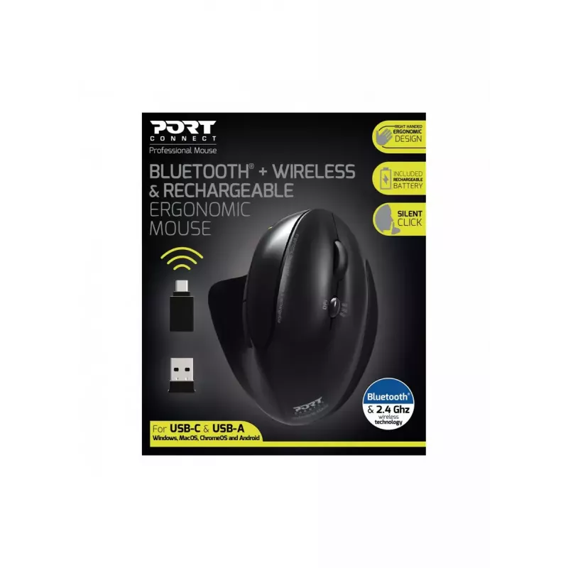 Port Designs 900706-BT RF belaidė + Bluetooth pelė