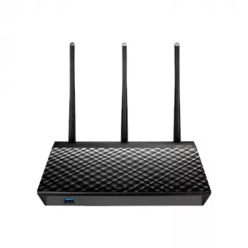 ASUS RT-AC1900U belaidis maršrutizatorius Gigabit Ethernet dviejų juostų (2,4 GHz / 5 GHz) Juoda