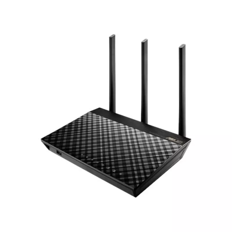 ASUS RT-AC1900U belaidis maršrutizatorius Gigabit Ethernet dviejų juostų (2,4 GHz / 5 GHz) Juoda
