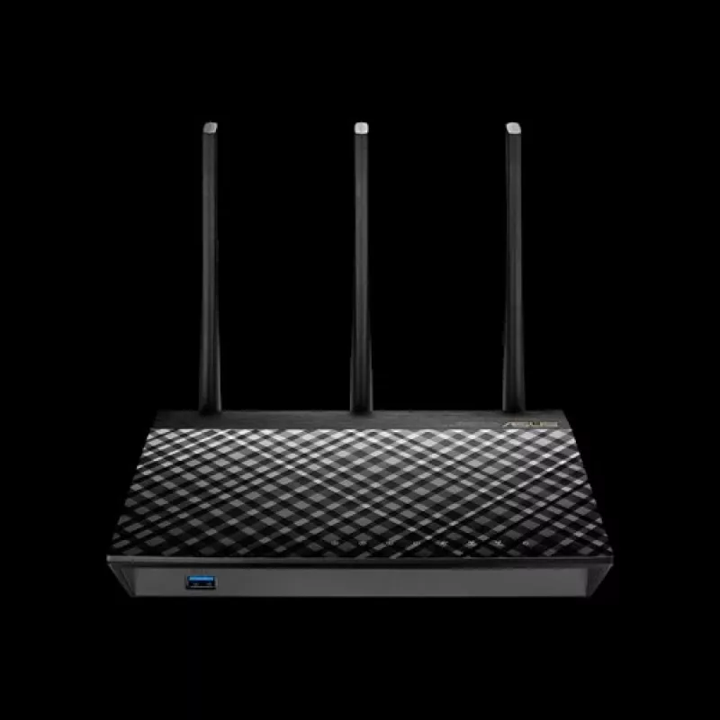 ASUS RT-AC1900U belaidis maršrutizatorius Gigabit Ethernet dviejų juostų (2,4 GHz / 5 GHz) Juoda
