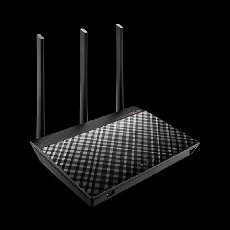 ASUS RT-AC1900U belaidis maršrutizatorius Gigabit Ethernet dviejų juostų (2,4 GHz / 5 GHz) Juoda