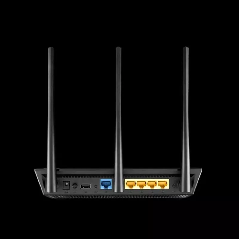 ASUS RT-AC1900U belaidis maršrutizatorius Gigabit Ethernet dviejų juostų (2,4 GHz / 5 GHz) Juoda
