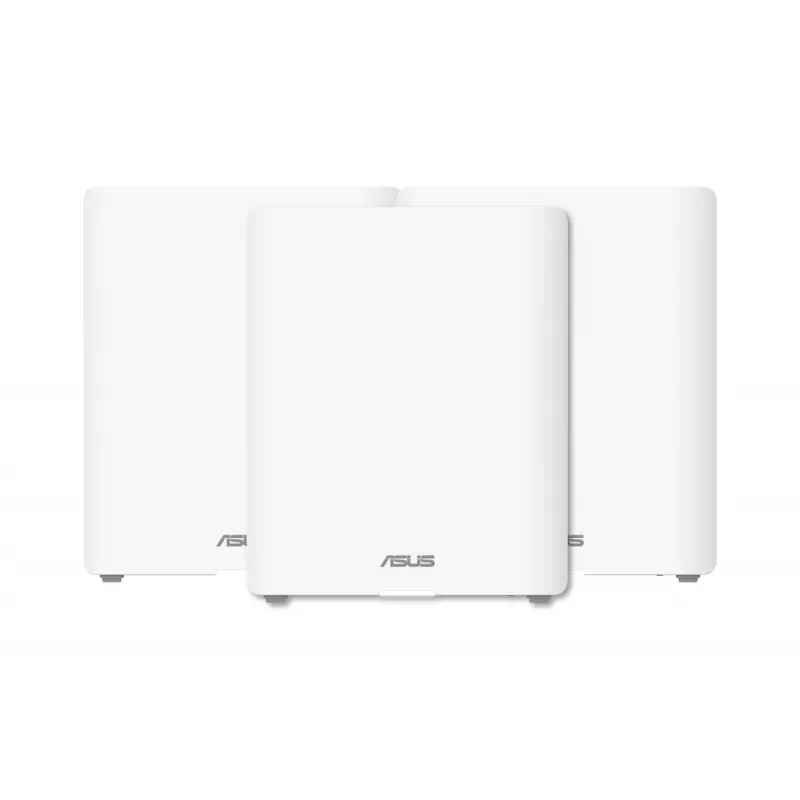 ASUS BQ16 Triju juostų (2,4 GHz / 5 GHz / 6 GHz) Wi-Fi 7 (802.11be) Baltas 3 vidiniai