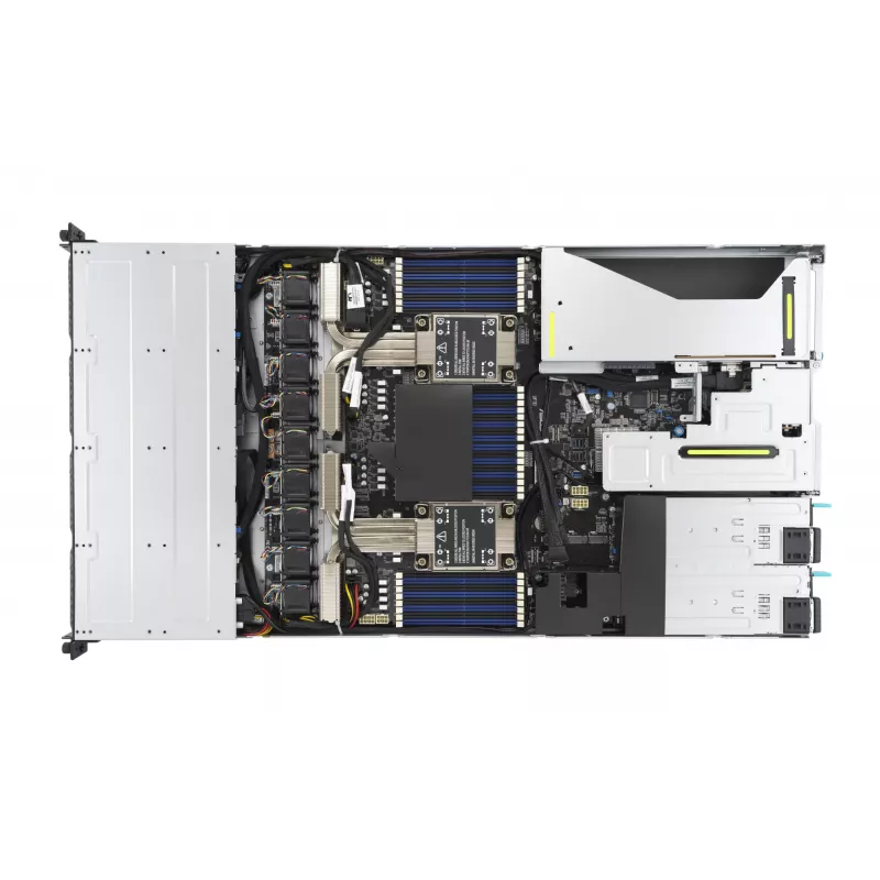 ASUS RS700-E10-RS4U stelažinis serveris Intel C621A LGA 4189 1U sidabrinis