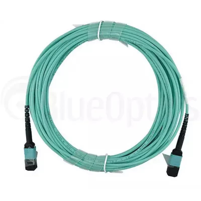 BlueOptics InfiniBand / šviesolaidinis kabelis 10 m MTP Aqua OM3