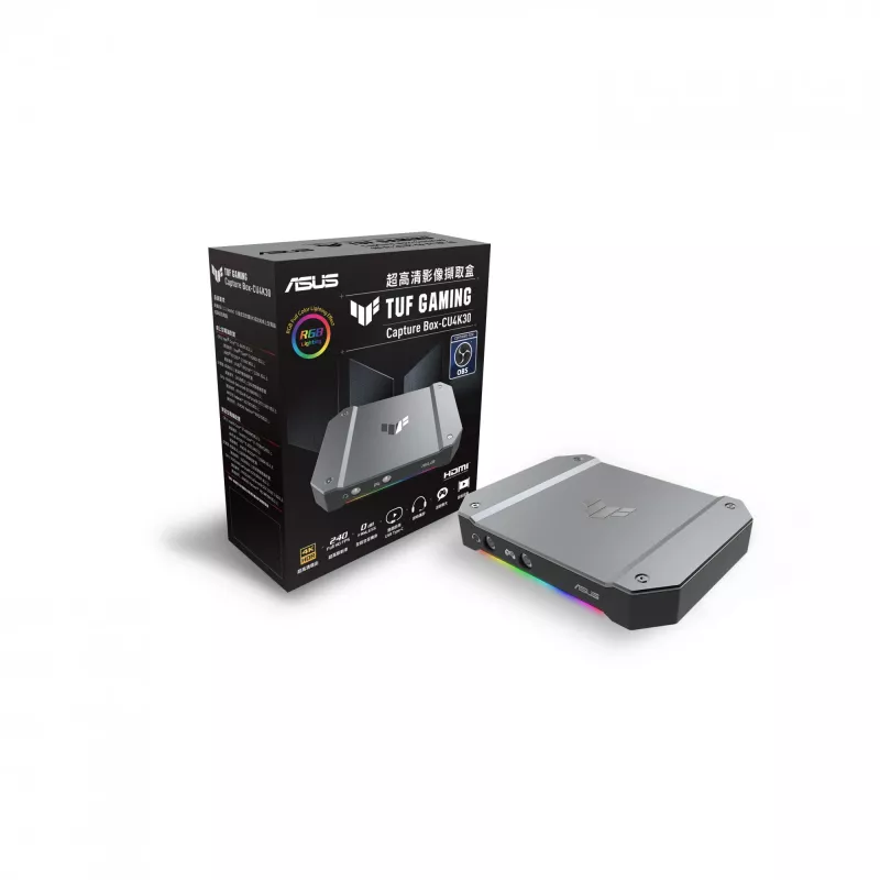 ASUS TUF GAMING CAPTURE BOX-CU4K30 vaizdo fiksavimo įrenginys USB 3.2 Gen 1 (3.1 Gen 1)