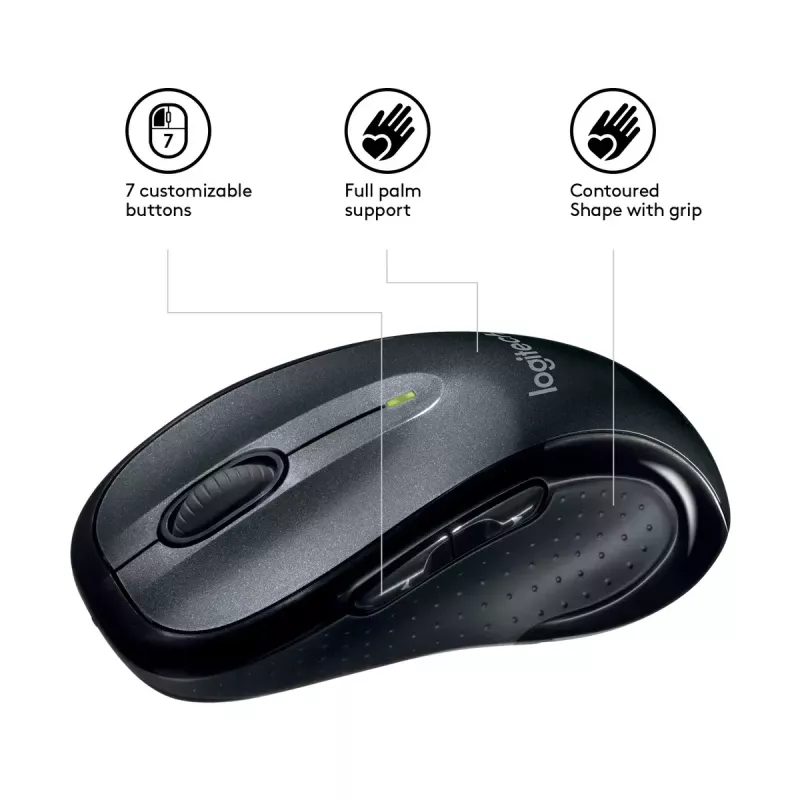 Pelė Logitech M510 RF Wireless