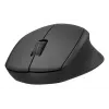 Logitech pelė M330 SILENT PLUS — RF belaidė, dešinei rankai, 1000 DPI, 3 mygtukai, slinkimo ratukas, juoda, maitinama baterija