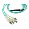 BlueOptics 9380014-1M-BO InfiniBand optinis kabelis MPO 4x LC 1m OM3