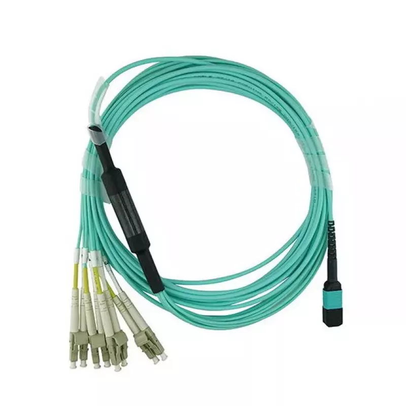 BlueOptics 9380014-1M-BO InfiniBand optinis kabelis MPO 4x LC 1m OM3
